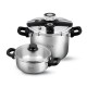 Izzy Gourmet Set Quattro Χύτρες Ταχύτητας 9lt + 5lt