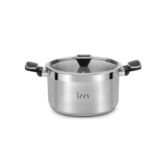 Izzy Top Chef Βαθιά Ανοξείδωτη Κατσαρόλα 20cm 225019 Izzy Top Chef Βαθιά Ανοξείδωτη Κατσαρόλα 20cm 225019
