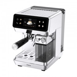 Primo PREM-40574 Αυτόματη Μηχανή Espresso 1350W Πίεσης 20bar Ασημί 400574
