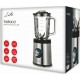 Life Veloce Μπλέντερ για Smoothies με Γυάλινη Κανάτα 1.5lt 800W Inox