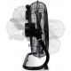 Life Meltemi Ανεμιστήρας Δαπέδου 100W Διαμέτρου 40cm Mystery Black