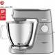 Kenwood KVL85.124SI Titanium Chef Baker XL Κουζινομηχανή 1200W με Ανοξείδωτο Κάδο 7lt Γκρι