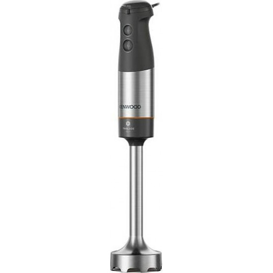 Kenwood HBM60.307GY Ραβδομπλέντερ με Ανοξείδωτη Ράβδο 1000W Μαύρο
