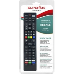 Superior Electronics Universal Τηλεχειριστήριο Smart για Τηλεοράσεις Hisense Superior Electronics Universal Τηλεχειριστήριο Smart για Τηλεοράσεις Hisense