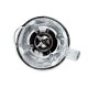 Izzy IZ-1601 Μπλέντερ για Smoothies με Γυάλινη Κανάτα 1.5lt 1000W Inox