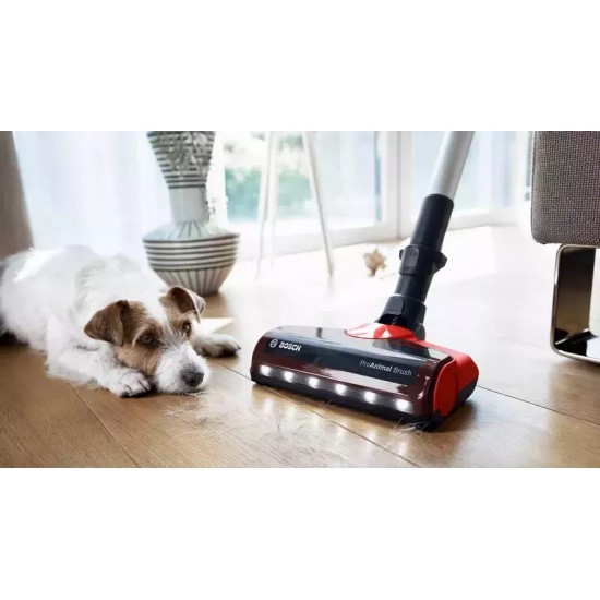 Bosch BBS711ANM Unlimited 7 ProAnimal Επαναφορτιζόμενη Σκούπα 2 σε 1 Stick & Χειρός 18V Red