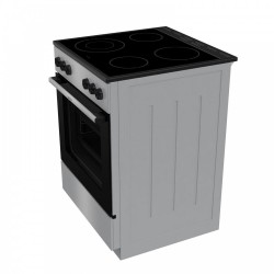 Gorenje GEC6A41SC Κουζίνα 71lt με Κεραμικές Εστίες Π60εκ. Inox