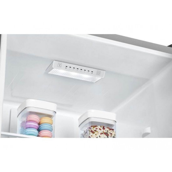 Hisense Ψυγειοκαταψύκτης 304lt Total NoFrost Υ186xΠ59.5xΒ59εκ. Inox RB390N4WCE