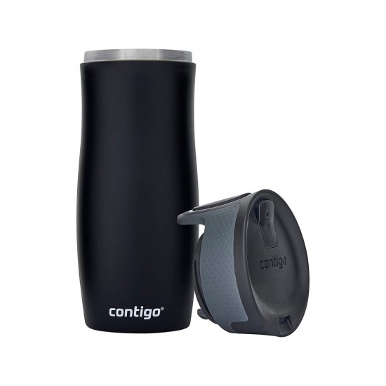 Contigo West Loop Ποτήρι Θερμός Ανοξείδωτο BPA Free 470ml Μαύρο με Επιστόμιο 2095800 Contigo West Loop Ποτήρι Θερμός Ανοξείδωτο BPA Free 470ml Μαύρο με Επιστόμιο 2095800
