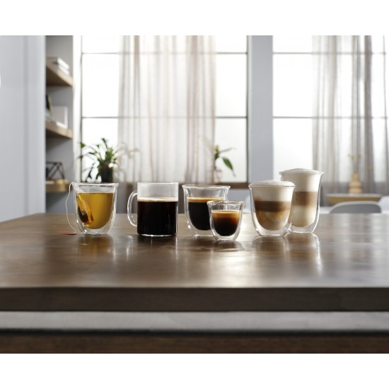 De'Longhi Magnifica Evo Αυτόματη Μηχανή Espresso 1450W Πίεσης 15bar για Cappuccino με Μύλο Άλεσης Ασημί