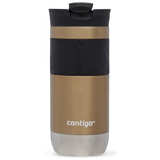 Contigo Thermal Ποτήρι Θερμός Ανοξείδωτο 470ml Golden 2174607