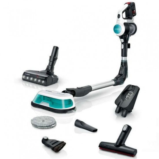 Bosch Unlimited 7 BCS71HYG1  Επαναφορτιζόμενη Σκούπα 2 σε 1 Stick & Χειρός 18V Τιρκουάζ