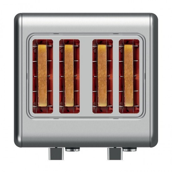 Life Brekky 221-0423 Φρυγανιέρα 4 Θέσεων 1500W Inox
