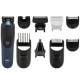 Braun All-in-one Series 7 Σετ Επαναφορτιζόμενης Κουρευτικής Μηχανής Μαύρο AIO7540