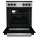 Gorenje GEC6A41SC Κουζίνα 71lt με Κεραμικές Εστίες Π60εκ. Inox