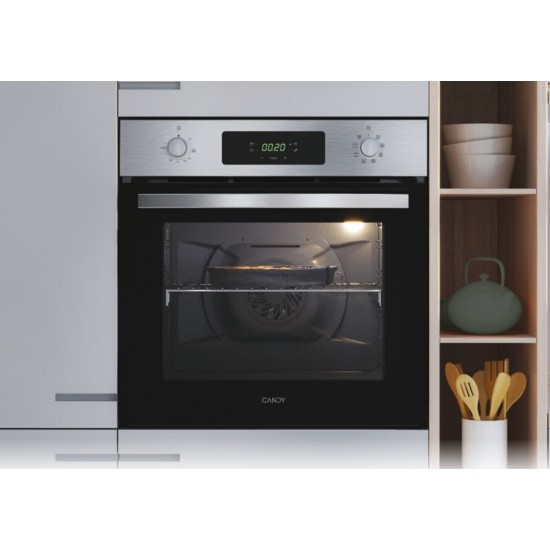 Candy FIDCP X625 L Φούρνος άνω Πάγκου 70lt Π59.5εκ. Inox