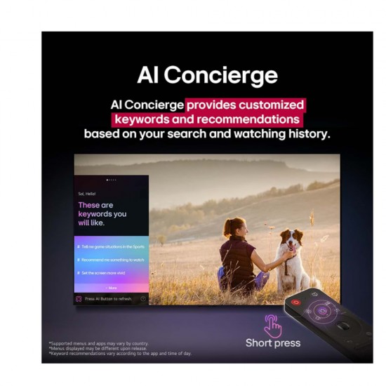 LG 65QNED70A6A 65'' QNED 4K UHD Smart TV Τηλεόραση 2025