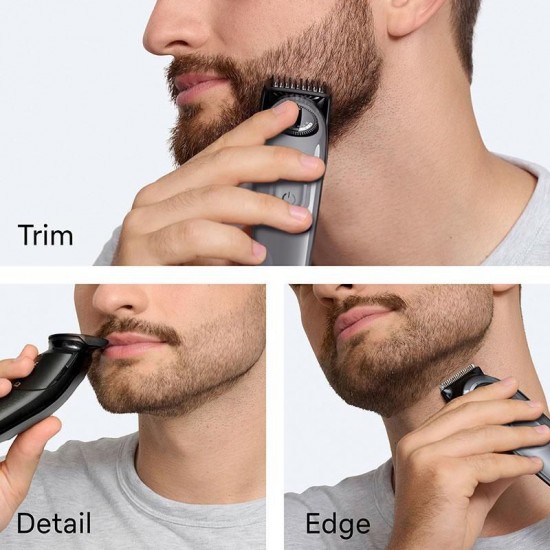 Braun Series 3 Επαναφορτιζόμενη Κουρευτική Μηχανή Γκρι BT3560