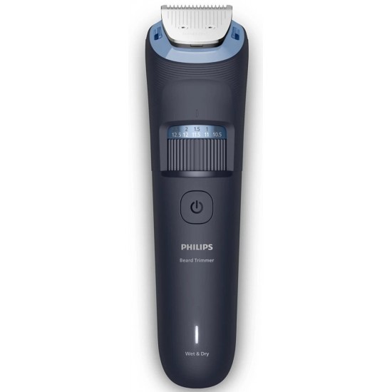 Philips Beardtrimmer 3000 Σετ Επαναφορτιζόμενης Κουρευτικής Μηχανής Γκρι BT3665/15