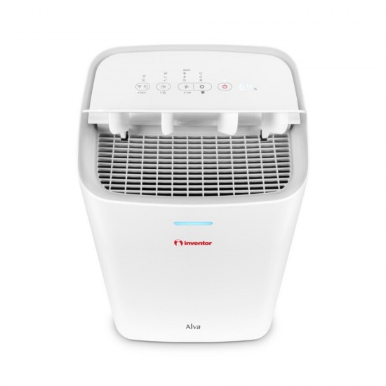 Inventor AL-IONW-10L Alva Αφυγραντήρας με Συμπιεστή Ιονιστή και Wi-Fi 10lt