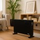 Primo PRCH-81121 Θερμοπομπός Δαπέδου 2000W Μαύρος Primo PRCH-81121 Θερμοπομπός Δαπέδου 2000W Μαύρος
