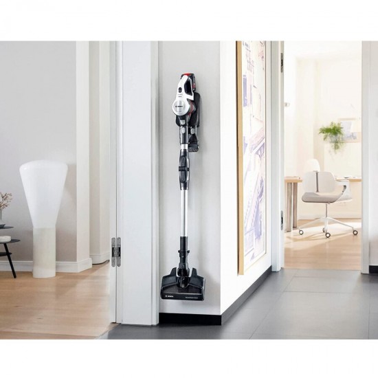 Bosch Unlimited 7 Επαναφορτιζόμενη Σκούπα 2 σε 1 Stick & Χειρός 18V White