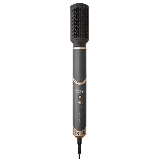 Izzy Multistyler Airflex 6 in 1 Ηλεκτρική Βούρτσα με Αέρα για Ίσιωμα και Μπούκλες 1500W IZ-7212