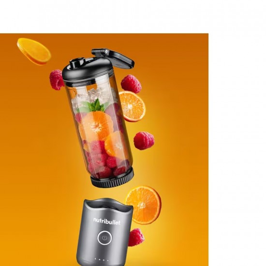NutriBullet Nb Flex Μπλέντερ για Smoothies 0.59lt Πορτοκαλί NBP013.OR