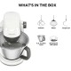 Kenwood KHC30.000WH Multi Tasker Κουζινομηχανή 1000W με Ανοξείδωτο Κάδο 1.7lt Λευκή Kenwood KHC30.000WH Multi Tasker Κουζινομηχανή 1000W με Ανοξείδωτο Κάδο 1.7lt Λευκή