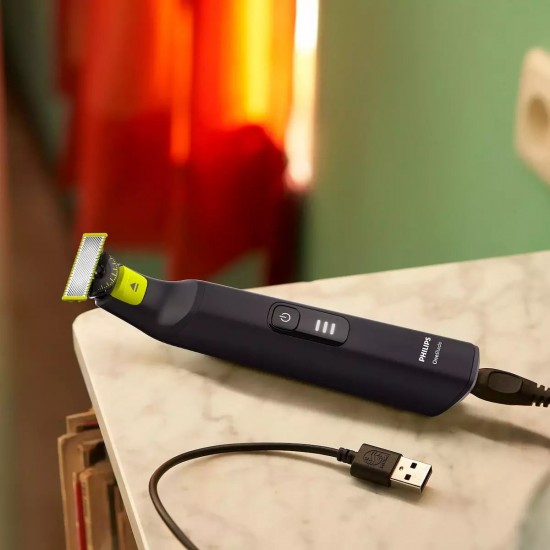 Philips OneBlade Pro 360 QP6542/15 Ξυριστική Μηχανή Προσώπου / Σώματος Επαναφορτιζόμενη Philips OneBlade Pro 360 QP6542/15 Ξυριστική Μηχανή Προσώπου / Σώματος Επαναφορτιζόμενη