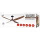 Life Grande Apeliotes Ανεμιστήρας Οροφής 142.24cm με Φως Καφέ / Μαύρος Life Grande Apeliotes Ανεμιστήρας Οροφής 142.24cm με Φως Καφέ / Μαύρος