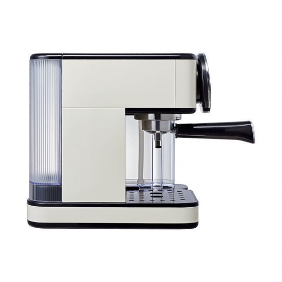 Primo PREM-40577 Αυτόματη Μηχανή Espresso 1350W Πίεσης 20bar για Cappuccino Ασημί 400577