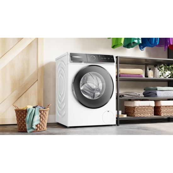 Bosch Πλυντήριο Ρούχων 9kg με Τεχνολογία Ατμού 1400 Στροφών Speed Perfect WGB24409GR