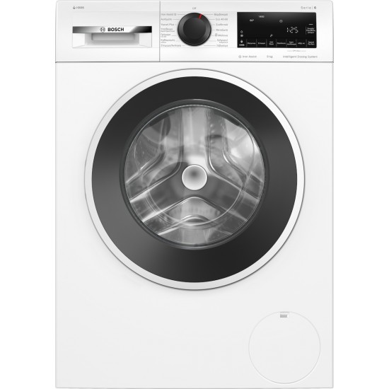 Bosch Πλυντήριο Ρούχων 9kg με Τεχνολογία Ατμού 1400 Στροφών Iron Assist WGG244FGGR