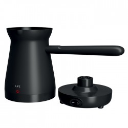 Life Gisves 221-0539 Ηλεκτρικό Μπρίκι 1000W με Χωρητικότητα 2.5lt Μαύρο Life Gisves 221-0539 Ηλεκτρικό Μπρίκι 1000W με Χωρητικότητα 2.5lt Μαύρο