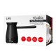 Life Gisves 221-0539 Ηλεκτρικό Μπρίκι 1000W με Χωρητικότητα 2.5lt Μαύρο