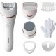 Philips Epilator Series 8000 Σετ Αποτρίχωσης Epilator για το Σώμα BRE730/00 Philips Epilator Series 8000 Σετ Αποτρίχωσης Epilator για το Σώμα BRE730/00