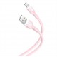 XO NB212 USB to Lightning Cable Ροζ 1m (16.005.0203) 249-0160