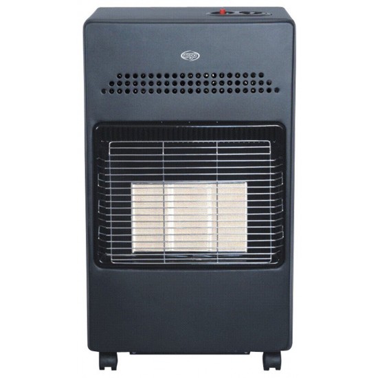 Argo Zoe Infra XLM Σόμπα Υγραερίου 4100W Γκρι 42x36.5x73cm