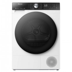 Hisense DH5S102BW Στεγνωτήριο 10kg A+++ με Αντλία Θερμότητας