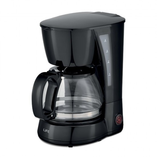 Life Robusta 221-0376 Καφετιέρα Φίλτρου 650W Life Robusta 221-0376 Καφετιέρα Φίλτρου 650W