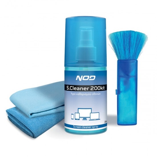 NOD Καθαριστικό Οθόνης 200ml 141-0237