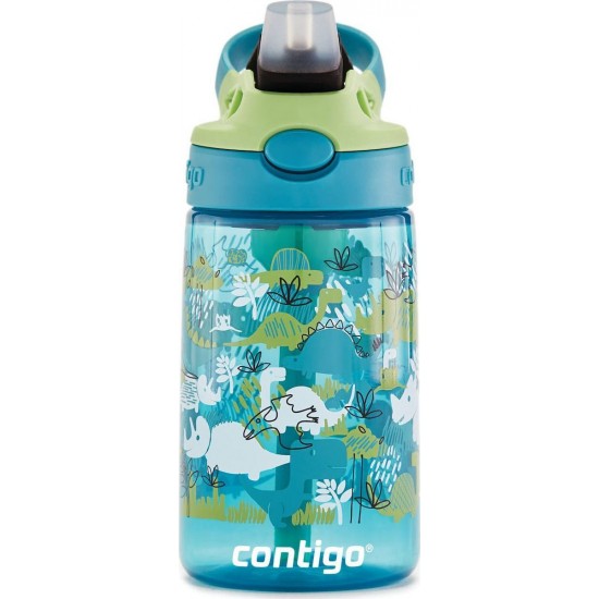 Contigo Easy Clean Kids Water Bottle 420ml Dinos