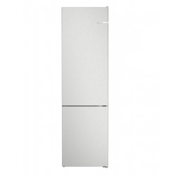 Bosch Ψυγειοκαταψύκτης 368lt Total NoFrost Υ201xΠ60xΒ66εκ. Ασημί KGN39VIDB