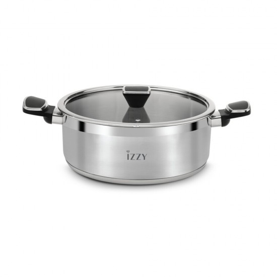 Izzy Σωτέζα Με Καπάκι από Ανοξείδωτο Ατσάλι 28cm 225022
