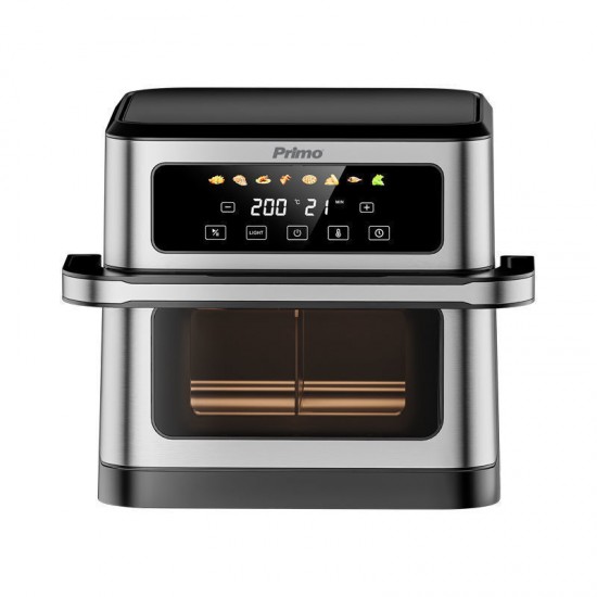 Primo PRAF-40565 Air Fryer 10lt Ασημί