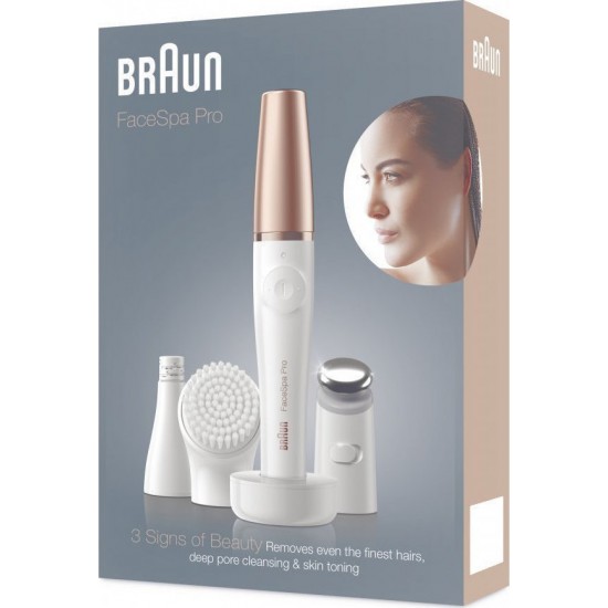Braun FaceSpa Pro Βούρτσα Καθαρισμού Προσώπου SE911