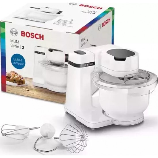 Bosch MUMS2AW00 Κουζινομηχανή 700W με Πλαστικό Κάδο 3.8lt