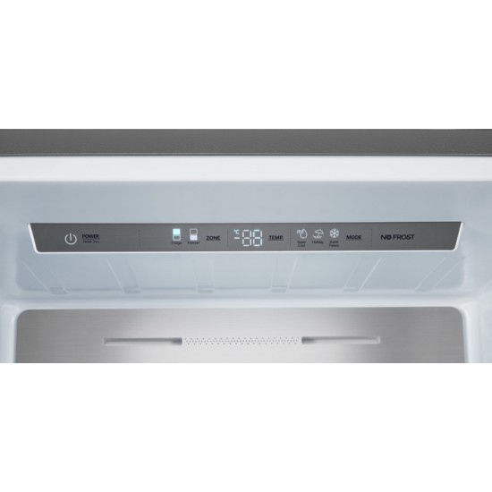 Hisense RB645N4BFE Ψυγειοκαταψύκτης 495lt Total NoFrost Υ200xΠ70.4xΒ69.4εκ. Μαύρος