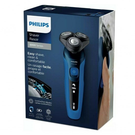 Philips Series 5000 S5466/17 Περιστρεφόμενη Ξυριστική Μηχανή Προσώπου Επαναφορτιζόμενη